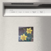 Gele Daffodils Magneet (Insitu (Vaatwasser))