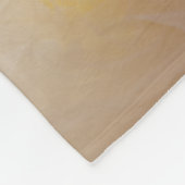 Gele Daffodils op White Spring Wedding Fleece Deken (Hoek)