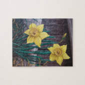 Gele Daffodils Puzzel 8" x 10" (Horizontaal)