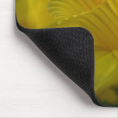 Gele daffodis mousepad muismat (Hoek)