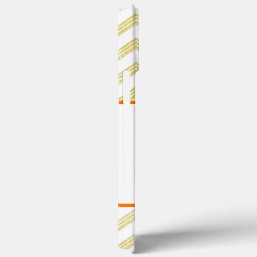 Gele dag met Chevron Pattern Case-Mate iPhone Case (Achterkant / Rechts)