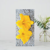 gele dagbloemen in volle bloei (Staand voorkant)