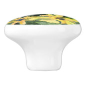 Gele Dagen Ceramic Drawer Pull Keramische Knop (Zijkant)