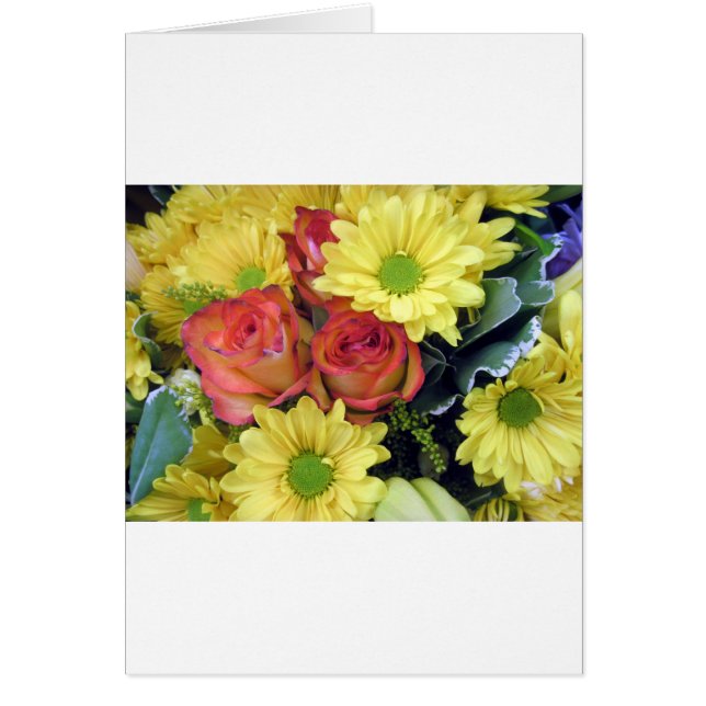 Gele dagen en rode rozen (Voorkant)