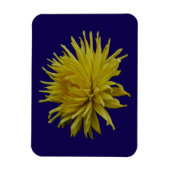 Gele Dahlia Magneet (Verticaal)