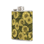 Gele Dahlia-tuin Heupfles (Links)