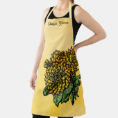 Gele Dahlias Bloemenschort Schort (Insitu)