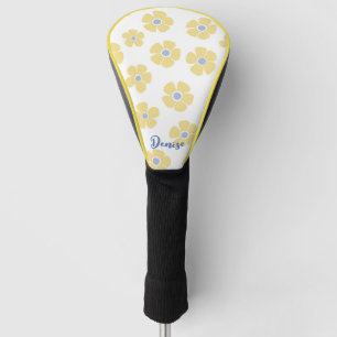 Gele Daisies Dames Golfheadcover