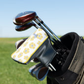 Gele Daisies Dames Golfheadcover (Insitu)