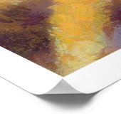 Gele Daisy Artwork Poster (Hoek)