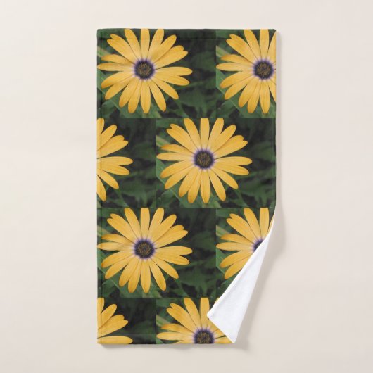  Gele Daisy Bad Handdoek (Handdoek)