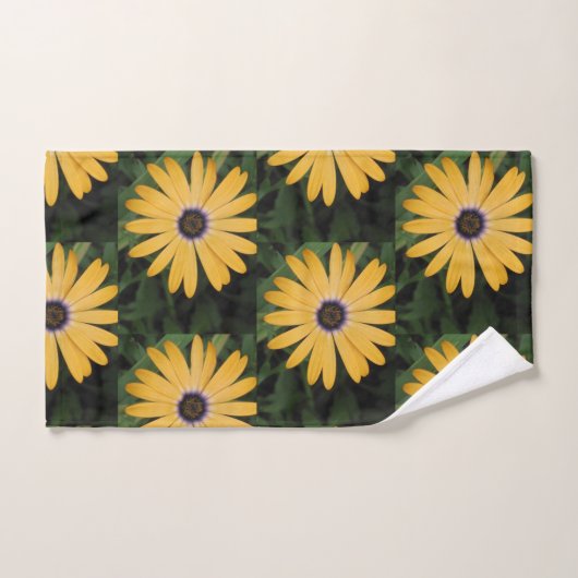 Gele Daisy Bad Handdoek (Handdoek)