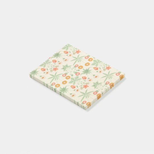 -gele Daisy door William Morris Post-it® Notes (Schuin)