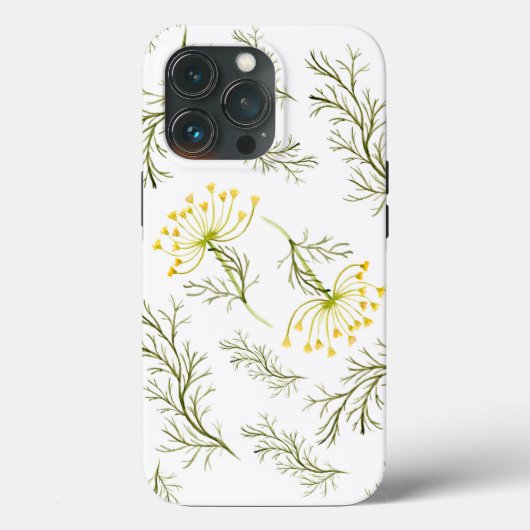 Gele Daisy floral Hoesje-Mate iPhone Case (Achterkant)