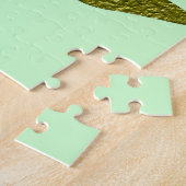 Gele Daisy Flower Puzzle Legpuzzel (Zijkant)