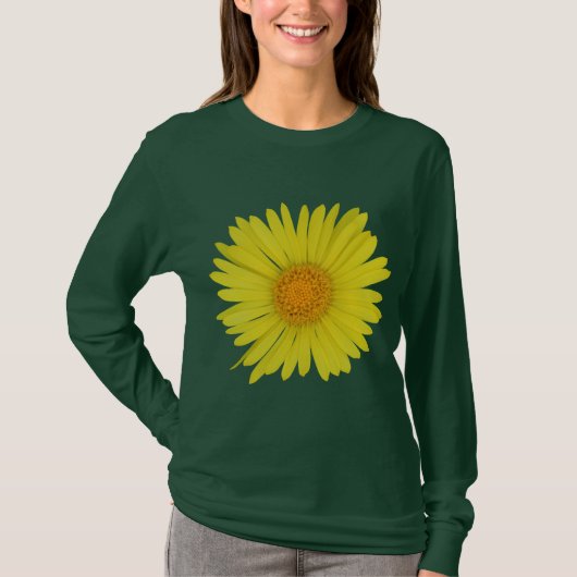 Gele Daisy (geïsoleerd) T-shirt (Voorkant)