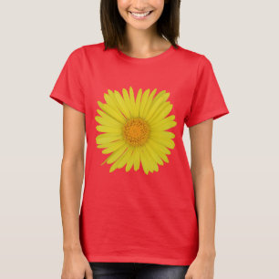Gele Daisy (geïsoleerd) T-shirt