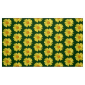 Gele Daisy in de Regen Stof (Fat Quarter)