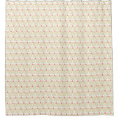 Gele Daisy Pattern Shower Curtain Douchegordijn (Voorkant)