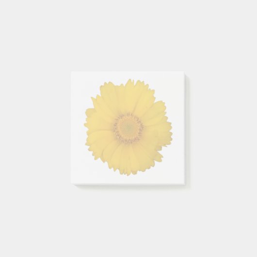 Gele Daisy plakbriefjes Post-it® Notes (Voorkant)