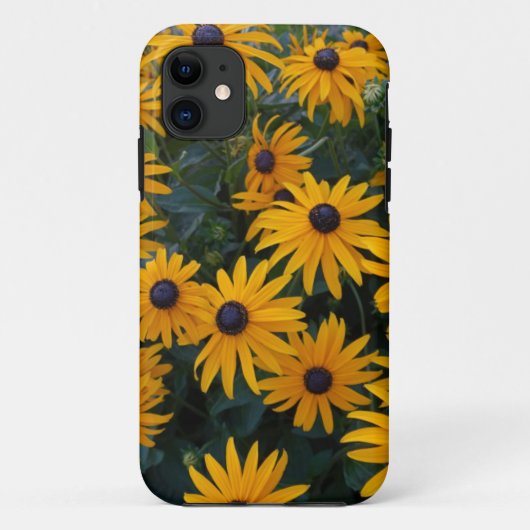 Gele daisy tuinbloemen. Case-Mate iPhone case (Achterkant)