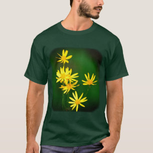 Gele Daisy Wildbloemen Floral Natuur T-shirt