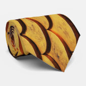 gele dakgordels stropdas (Opgerold)
