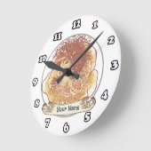 Gele Dame Eenhoorn klok (Hoek)