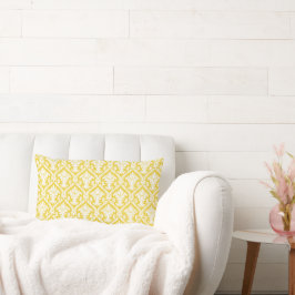 Gele damespatroonkussens kussen