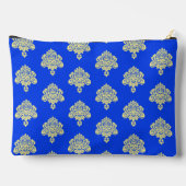 Gele damp op blauw etui (Achterkant)