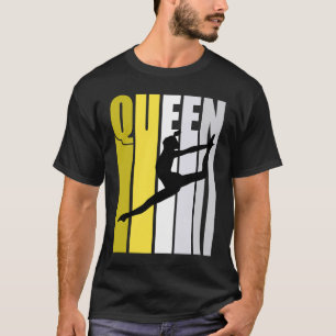 Gele Dance Queen Girls Birthday Competition Coac T-shirt