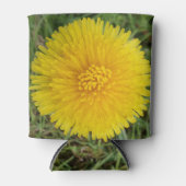 Gele Dandelion Flower Custom Koelbox Blikjeskoeler (Voorkant)