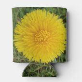 Gele Dandelion Flower Custom Koelbox Blikjeskoeler (Achterkant)