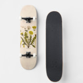  Gele Dandelion Gone 1800 naar zaadflora Skateboard (Voorkant)