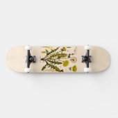  Gele Dandelion Gone 1800 naar zaadflora Skateboard (Horizontaal)
