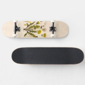  Gele Dandelion Gone 1800 naar zaadflora Skateboard (Horizontaal)
