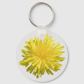 Gele Dandelion Sleutelhanger (Voorkant)