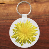 Gele Dandelion Sleutelhanger (Voorkant)