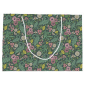 gele dandelions Roze bijen Groot Cadeauzakje (Achterkant)
