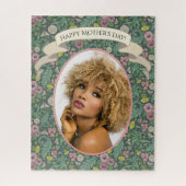  gele dandelions Roze bijen Legpuzzel (Verticaal)