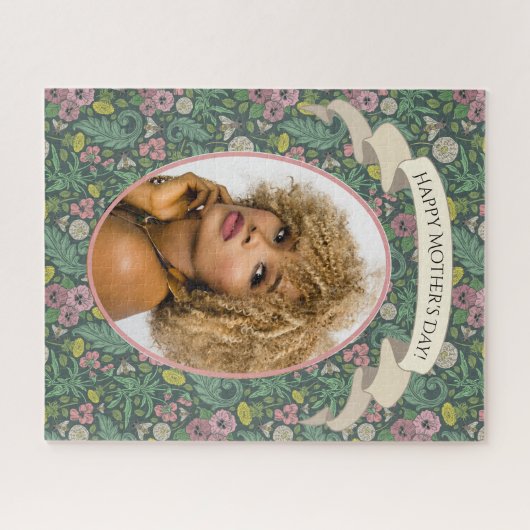  gele dandelions Roze bijen Legpuzzel (Horizontaal)