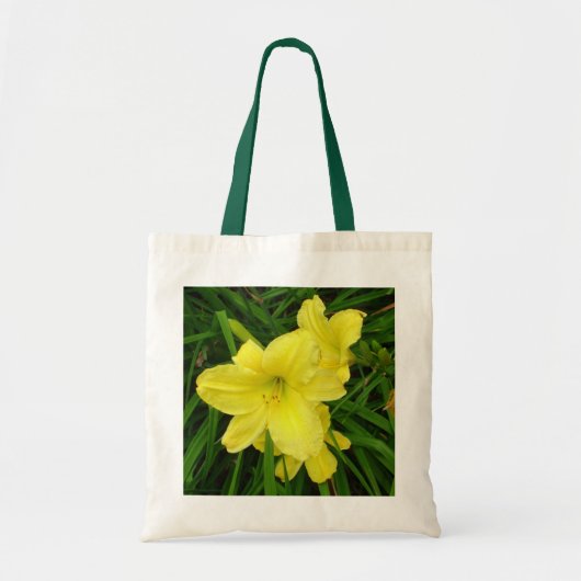 Gele Daylilies Bag Tote Bag (Voorkant)