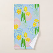 Gele deaffodils bad handdoek (Handdoek)