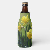 Gele deaffodils flesjeskoeler (Fles Voorkant)
