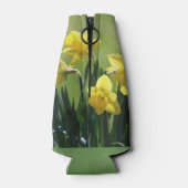 Gele deaffodils flesjeskoeler (Achterkant)