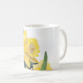 Gele deaffodils koffiemok (Voorkant rechts)