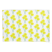 Gele deaffodils Spring Flowers Bunch Floral Kussensloop (Voorkant)