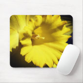 Gele deffodilventiel muismat (Met muis)