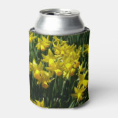 Gele deffodis ik Cheery Spring Flowers Blikjeskoeler (Blikje Voorkant)