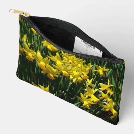 Gele deffodis ik Cheery Spring Flowers Etui (Open)